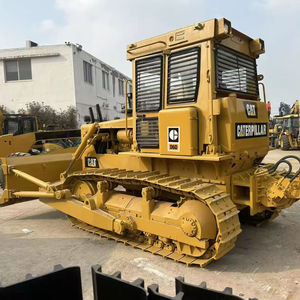 Б/у гусеничный бульдозер CAT D6D, 17,5 тонн, 140 л.с., с отвалом 3,6 м³, оригинальный двигатель <span class=keywords><strong>Caterpillar</strong></span>, тяжелый бульдозер для горнодобывающей промышленности - Product Image 1
