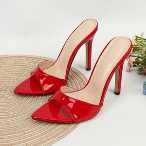 New Style Korean-Inspired Women Stiletto Heel <b>Sandals</b> - Ladies Outer-Wear Open-Toe Slide <b>Sandals</b> for Wholesale - Product Image 1