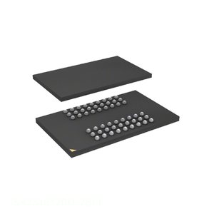 IS42S16320D-7BLI หน่วยความจำ54 TFBGA ชิ้นส่วนอิเล็กทรอนิกส์ของแท้ - Product Image 1