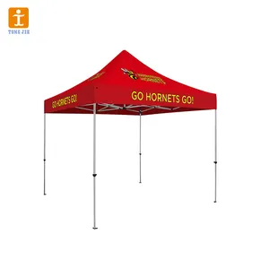 Customized Outdoor Printing Waterproof 10*10ft Exhibition Tent Canopy For Outdoor Advertisement Activity