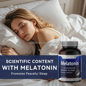 OEM Produits de santé Comprimés de mélatonine Vitamines Sommeil Sommeil Profond Améliorer la qualité du sommeil 3 Capsules de mélatonine 5mg 10mg - Product Image 2