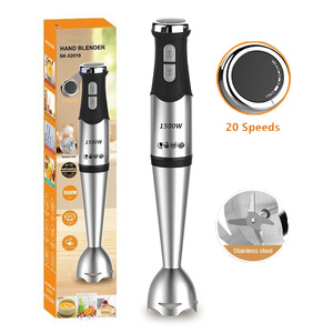 Batidora de mano SK-02019 1500W 20 velocidades, batidora eléctrica de acero inoxidable para cocina. - Product Image 1