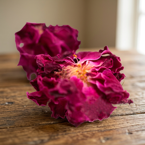 Fleur de rose hybride rouge séchée, qualité A, durée de conservation de 3 ans - Product Image 2