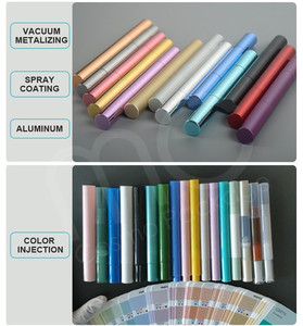 C202 + B25 rỗng gói Son bóng lỏng Son môi bấm vào mỹ phẩm ống với Silicone Tip mẫu miễn phí bút - Product Image 5