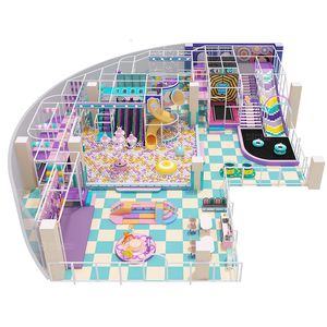 Sân Chơi Trẻ Em Mềm Chơi Bóng Pit Nhựa Trượt Sân Chơi Trong Nhà Thiết Bị Công Viên Trong Nhà - Product Image 5