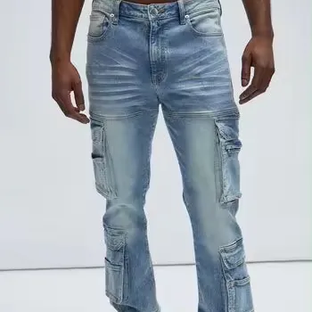 Мужские джинсы с несколькими карманами