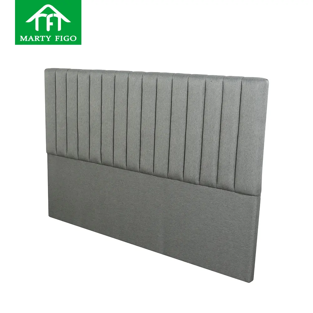 Headboard manufacturer OEM king size tufted bed frame fabric leather hotel apartment bed base frame headboards for king beds