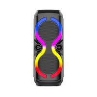 Altavoz ZQS8230 Deso de Alta Potencia con Sonido de Bajos, Altavoz para Fiestas, Karaoke, Altavoz Inalámbrico para Exteriores de Gran Tamaño