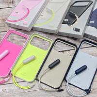 Funda Magnética de Lujo para PC, Resistente a Impactos, con Correa de Muñeca, para iPhone 17 18 Pro Max, de IDEAL Factory