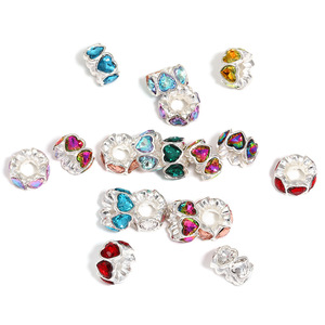 ลูกปัดปะเก็นคริสตัลรูปดาวห้าแฉกสีสันความรักสำหรับทำเครื่องประดับสร้อยข้อมือแบบทำมืออุปกรณ์เสริมสร้อยคอ - Product Image 2