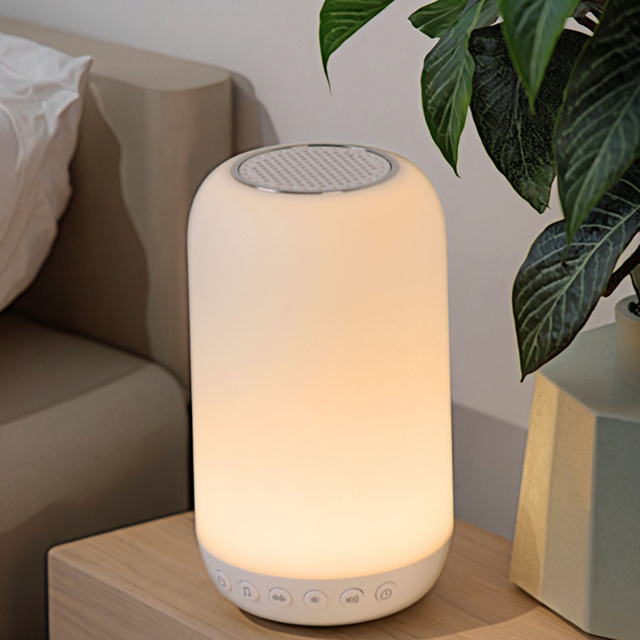 White Noise Machine for Baby Sleeping Toddler Sleep Trainer Soothing Sounds Timer Baby Sound Machine Night Light Mobile Phone