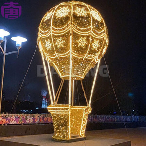 Lampes décoratives LED étanches IP65 en forme de montgolfière pour festivals en plein air, fêtes et célébrations hivernales - Product Image 6