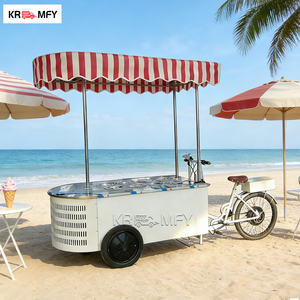 Tricycle de livraison de nourriture mobile avec congélateur pour camion de crème glacée - Product Image 1