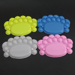 Venta al por mayor paleta de pintura de plástico de 15 pies pequeños agujeros Placa de mezcla de colores suministros de arte para pintura al óleo - Product Image 5