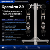 Lengan Robot Chipboard Qijing OpenArm2.0 7 Derajat Kebebasan Gerak Terintegrasi Kecerdasan Buatan (AI) untuk Penelitian Ilmiah dan Pengajaran