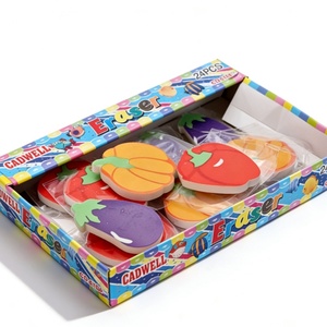 Gommes en forme de légumes réalistes personnalisées en gros pour enfants – Usage polyvalent, non toxiques, papeterie amusante - Product Image 6