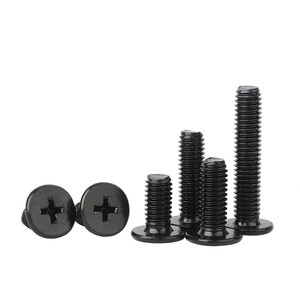 Đen Thép không gỉ chéo Phillips siêu mỏng/thấp Đầu phẳng bu lông/vít M1.2 M1.4 M1.6 M2 M2.5 M3 - Product Image 3