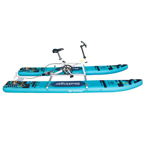 OEM نفخ المياه العائمة 1 شخص دواسة البحر قارب دراجة البحر دراجة البحر دراجة المياه هيدروفويل نفخ دراجة المياه - Product Image 6