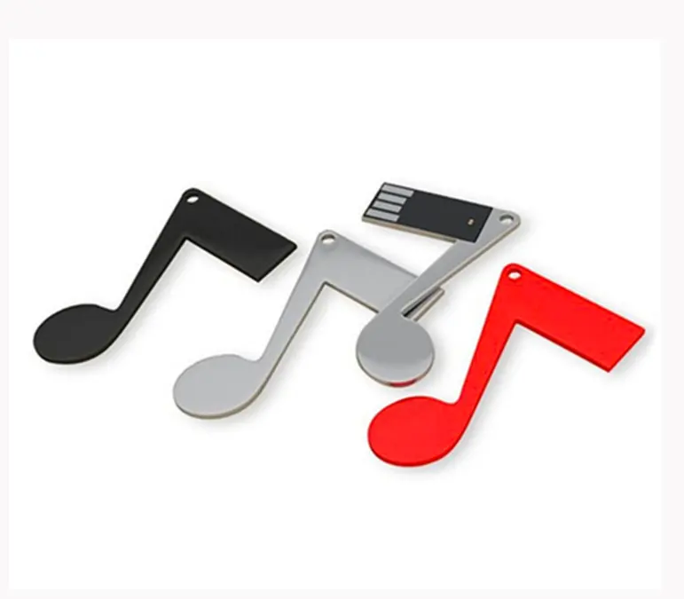 Catatan Musik Usb Stick Flash Drive Musik Instrumental Organ Elektronik Flashdisk Memory Stick untuk Sekolah