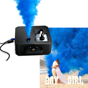 Machine à fumée colorée professionnelle 2000W avec contrôle DMX, machine à brouillard coloré, machine à jet pour révélation du sexe, festival, mariage - Product Image 2