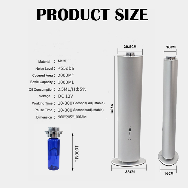 Power Diffuser 2025 New 1000ml Capacity Power Diffuser Home Business Dual-use Diffuser ...