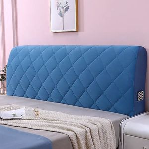 Funda para Cabecera de Cama, Cobertura Total, Acolchada, Elástica, para Cama de 1.2m, Fibra de Bambú, Diseño a Rayas, Tejido Twill - Product Image 4