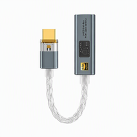 Adaptateur DAC Type C vers 3,5 mm CX31993 Audio haute résolution 32 bits 384 kHz USB C pour smartphone, ordinateur portable, PC, autoradio