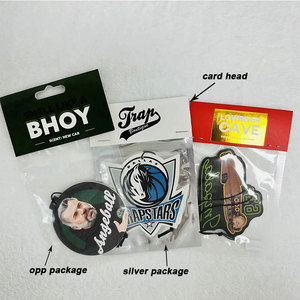 Ambientadores de Coche Personalizados de Alta Calidad con Aroma Intenso, Logotipo Personalizado, Perfume en Papel Colgante, Forma Troquelada Personalizada - Product Image 5