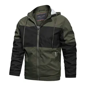Outdoor Factory Custom Waterproof Jacket Workout Men Clothes New Styles Plus Size Jackets