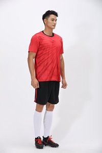Nouvelle Collection 2026 – Maillot de Football Unisexe en Polyester/Nylon à Séchage Rapide, Imprimé par Sublimation, Manches Courtes, Bretelles Croisées – Modèle Adulte - Product Image 3
