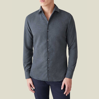Chemises en coton et lin pour hommes, style italien, tendance 2024, personnalisées pour la mode masculine