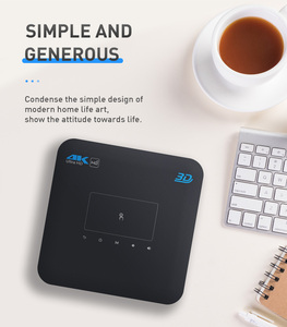 Yinzam 3840x2160P 4K DLP Liên Kết 3D Máy Chiếu Android 9 2GB + 16GB Dual Wifi Máy Chiếu 3000 Lumens Tự Động Tập Trung 3D Max Rạp Chiếu Phim - Product Image 3