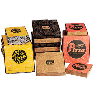 Caja <span class=keywords><strong>de</strong></span> <span class=keywords><strong>Pizza</strong></span> Ecológica <span class=keywords><strong>de</strong></span> Alta Gama Personalizada, Caja <span class=keywords><strong>de</strong></span> Embalaje <span class=keywords><strong>de</strong></span> Cartón Corrugado con Recubrimiento UV <span class=keywords><strong>de</strong></span> Grado Alimenticio, Impresión en Relieve, Materiales Reciclados - Product Image 3