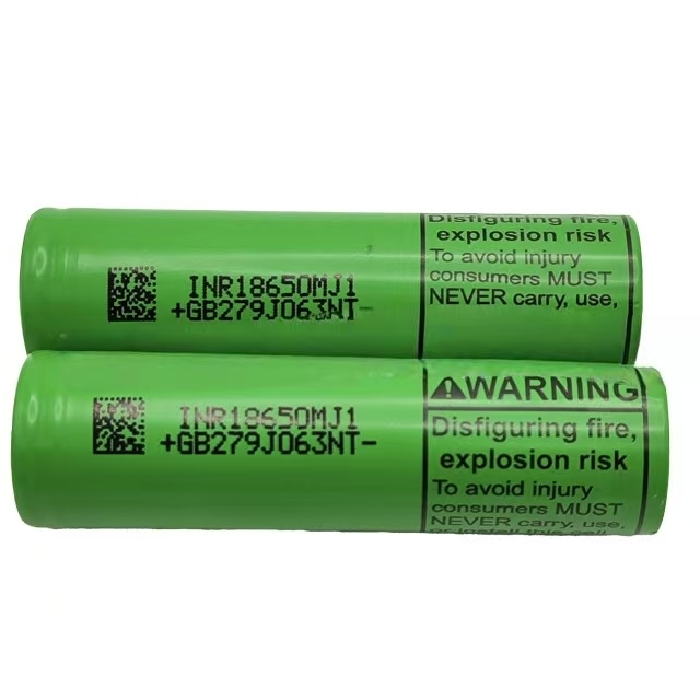 Brand Genuine A-level 18650 INR18650 L-G MJ1 3500mAh 3.7V LiNiMnCoO2 Cathode 800-cycle Lithium Battery for Electric Vehicles 10A