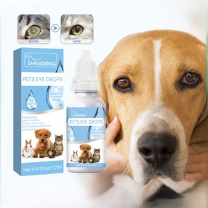 Gotas Oftálmicas y Removedor de Manchas de Lágrimas para Mascotas con Vitamina B6 y Taurina 12ml para Gatos y Perros - Cuidado de Limpieza Ocular - Product Image 2