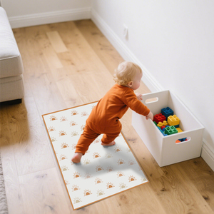 Matelas à langer pour bébé portable et pliable personnalisé en polyester imperméable avec impression pour matelas à langer - Product Image 2