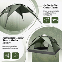 Tente de plage automatique instantanée E-RIKE Ultralight UV Protsction Sunshade Summer Beach Tent