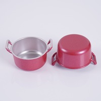 Modèle miniature de marmite à soupe, ensemble de jeu de cuisine miniature DIY avec cuiseur vapeur, accessoires et ustensiles