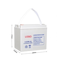 Baterai Asam Timbal UPS 12V 14Ah 100Ah, Baterai Penyimpanan Asam Timbal untuk Energi Surya, Peralatan Medis, dan Catu Daya