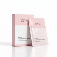 Masque PDRN après traitement, ADN de saumon, peptide rose, masque en feuille apaisant et réparateur de la barrière cutanée, soin après micro-aiguilletage au laser