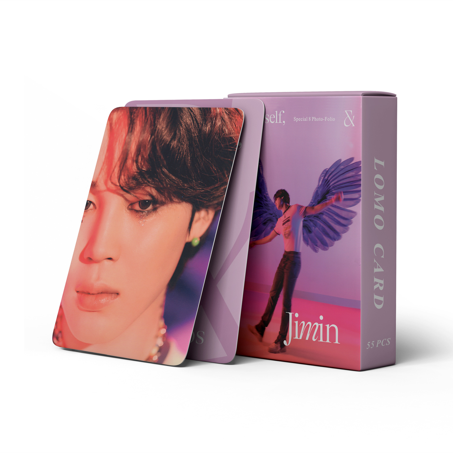 KPOP Idol 55pcs/box Bangtan Boys Jimin Id:chaos Photocard