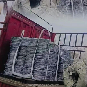 Precio del Alambre de Púas de 10 kg en el Mercado de Bangladesh, Rollo de Alambre de Púas de 4 Puntas y 125 mm para Cercas de Seguridad Comercial - Product Image 6