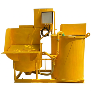 Bétonnière automatique à double cylindre, entraînement à double moteur, agitation haute efficacité, 8,5 kW, capacité de 520 L, capacité de mélange de 1100 L - Product Image 1