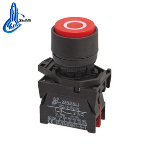 Interruptor de botón pulsador rojo momentáneo 1NC o interruptor de botón pulsador rojo 10A - Product Image 6