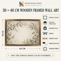 Décoration murale personnalisée avec nom de famille et date, art mural commémoratif familial, 30 x 40 cm, décoration murale personnalisée