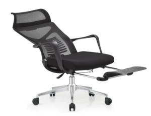 เก้าอี้สำนักงานเออร์โกโนมิกส์ทันสมัยพนักพิงสูงแบบตาข่าย หมุนได้ <span class=keywords><strong>ขา</strong></span>เหล็กโครเมียม <span class=keywords><strong>ที่</strong></span>วางแขนปรับได้ พนักพิงศีรษะ ฐานโลหะพลาสติกปรับได้ - Product Image 6