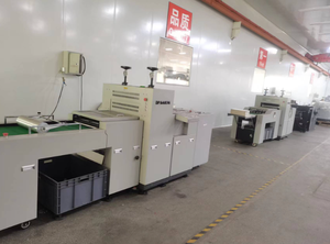 Máquina troqueladora rotativa con alimentación automática y separador para sobres, tarjetas de presentación, cajas de hamburguesas y <span class=keywords><strong>pizza</strong></span>, con función de hendido y troquelado. - Product Image 3