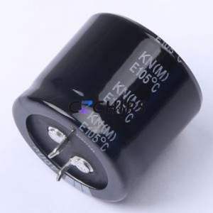 ตัวเก็บประจุอิเล็กโทรไลต์อะลูมิเนียมแบบ Snap-in รุ่น KN331M40035*30A ชนิด Through-hole (THT) ขนาด D35xL30 มม. 330uF 400V ขา 10 มม. ความยาว 35 มม. - Product Image 2