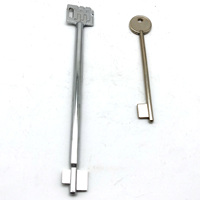 Clé vierge non taillée de 185 mm de fabrication chinoise pour serrurier, destinée à la découpe de clés