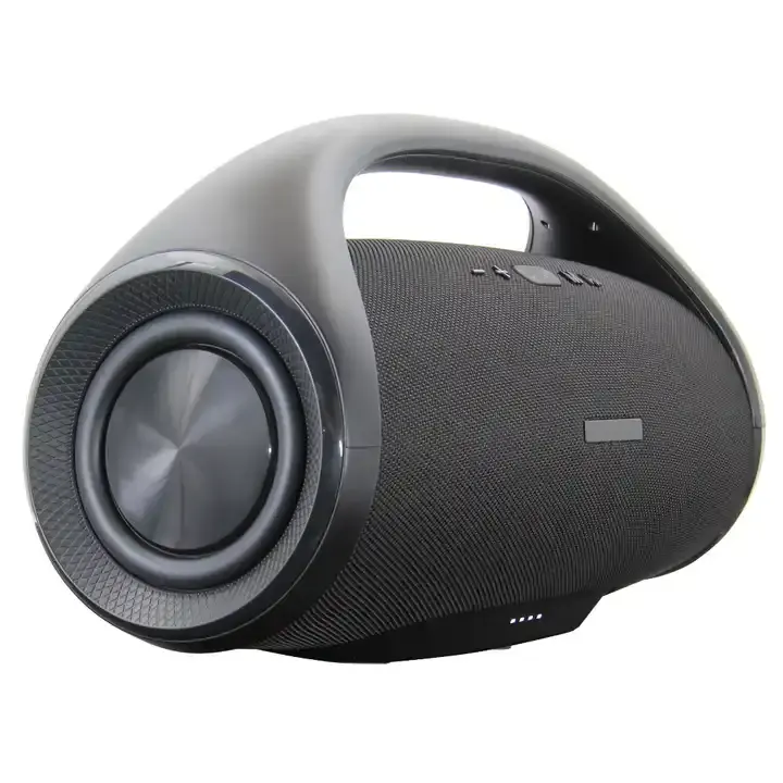 Boombox 2 Speaker nirkabel portabel, pengeras suara nirkabel portabel dengan mikrofon nirkabel tahan air musik Subwoofer